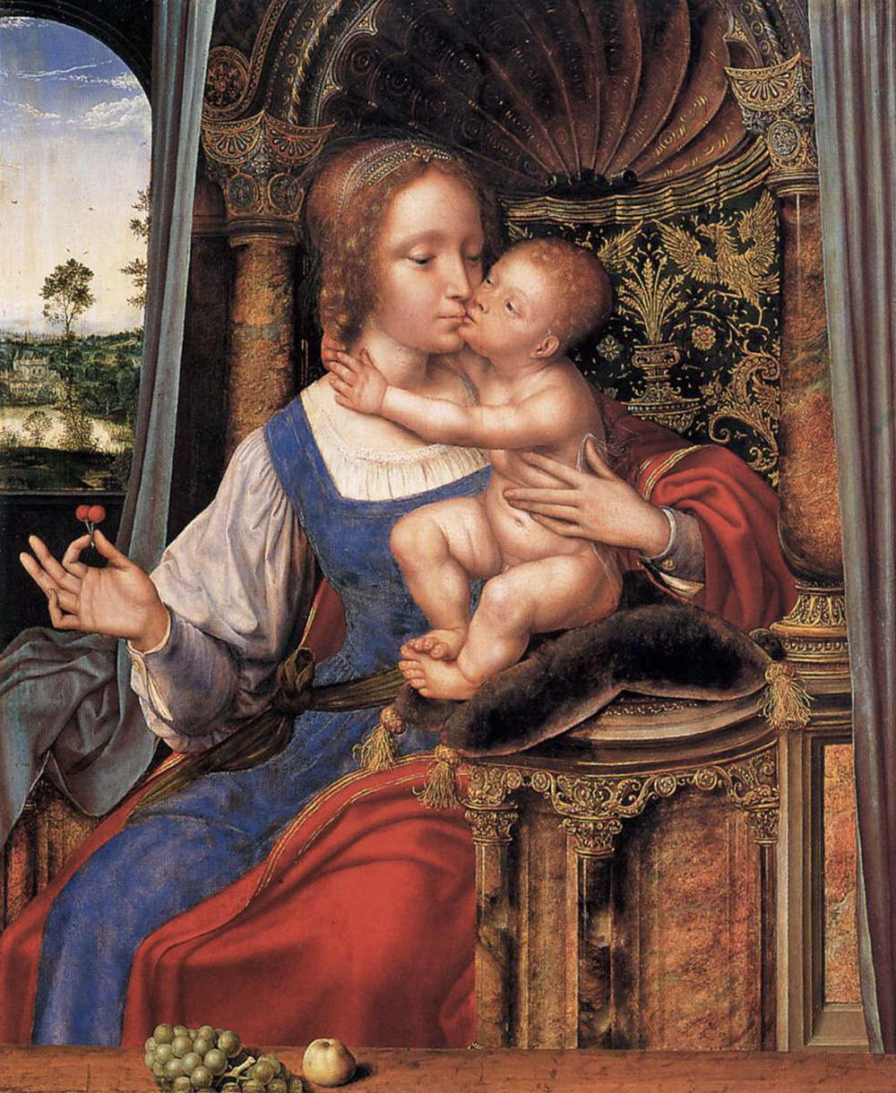 virgin and child